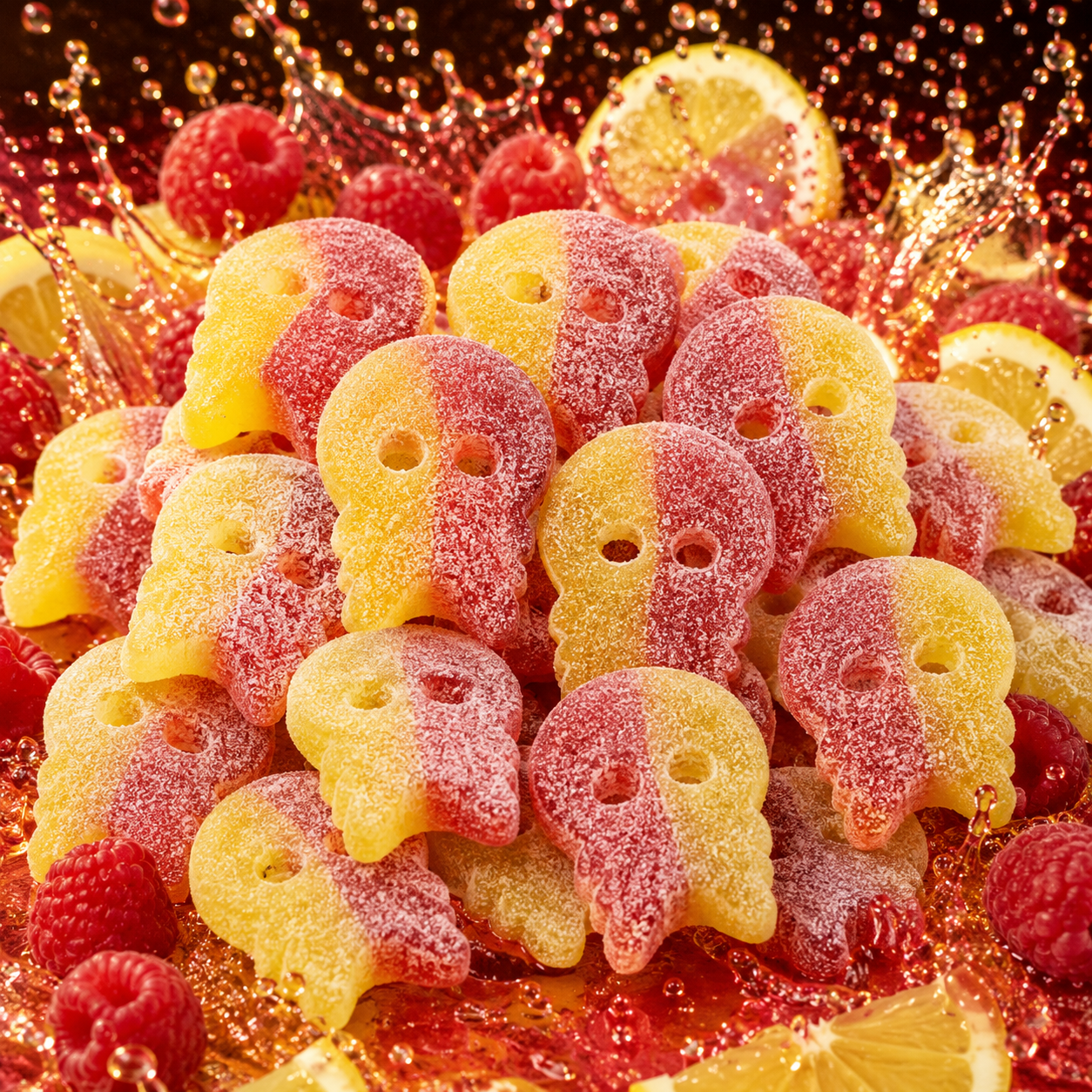 🌸 Bubs Citron Framboise Acidulé - 100g 🌸