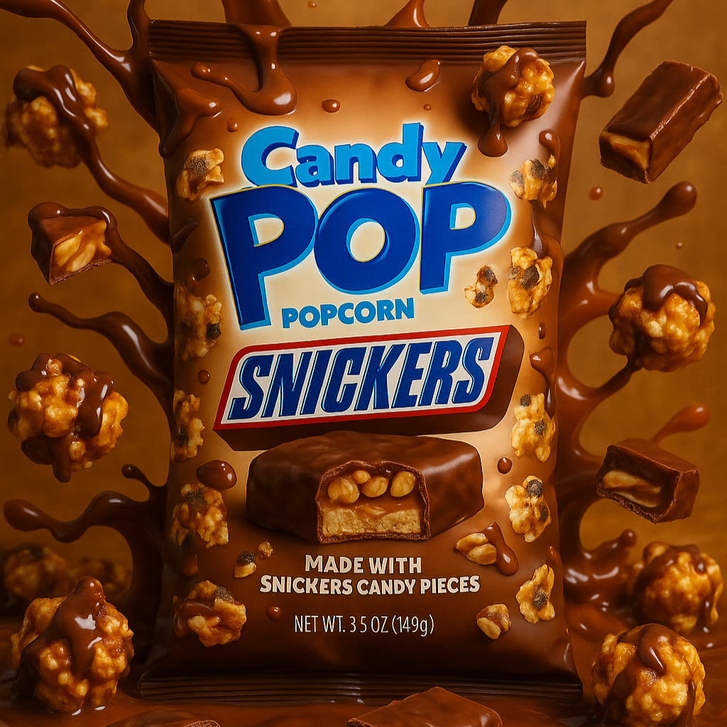 🌸🍿 Candy Pop – Popcorn Snickers 149g 🍿🌸