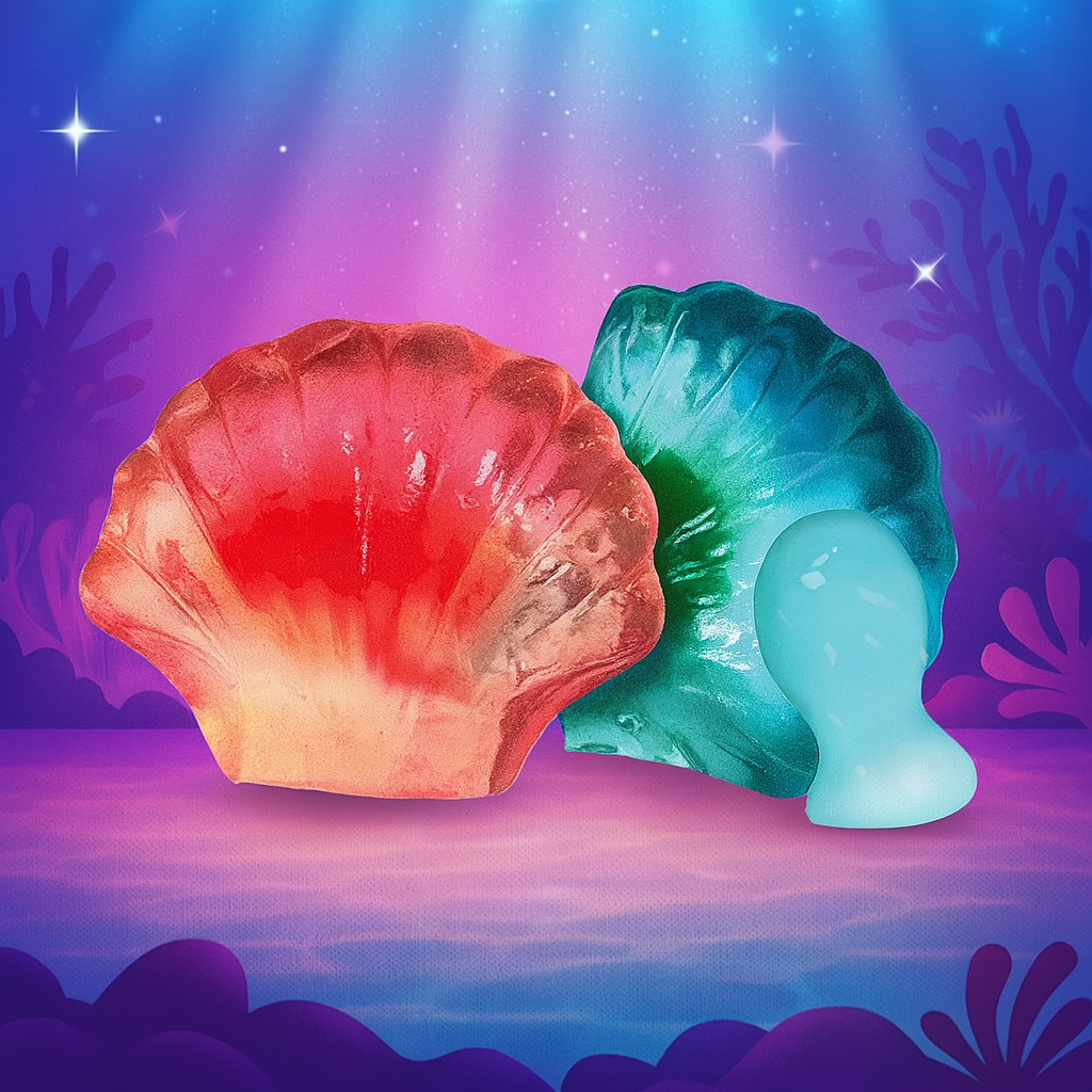 🌸🍭 Coquillages 4D Fruits – Amos 🍭🌸 - 1 sachet