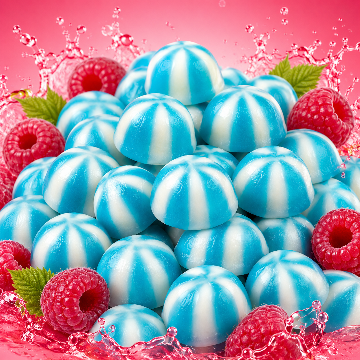 🌸 Bisous Twisty Framboise - 100g 🌸
