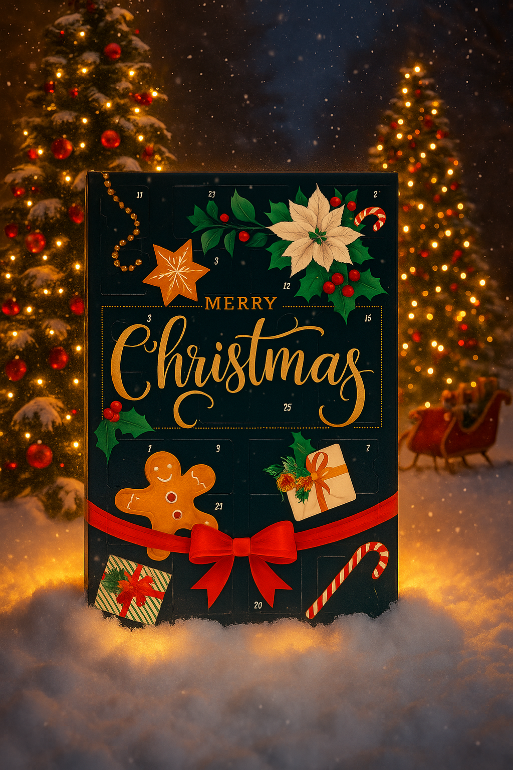 Calendrier de l’Avent Sucré ✨ – 25 Cases Magiques 🎄