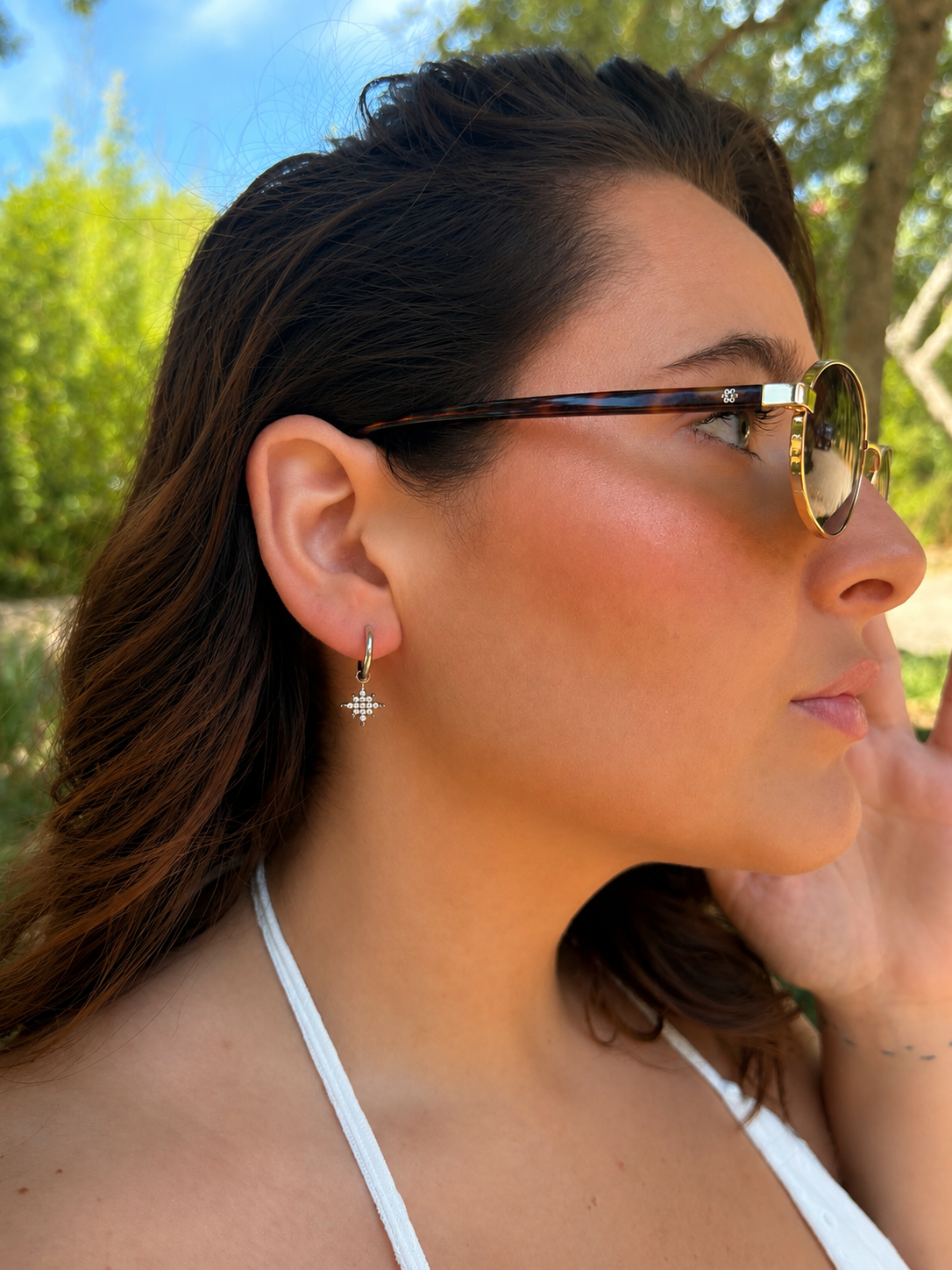 ✨ Boucles d’oreilles Astra - Argenté ✨
