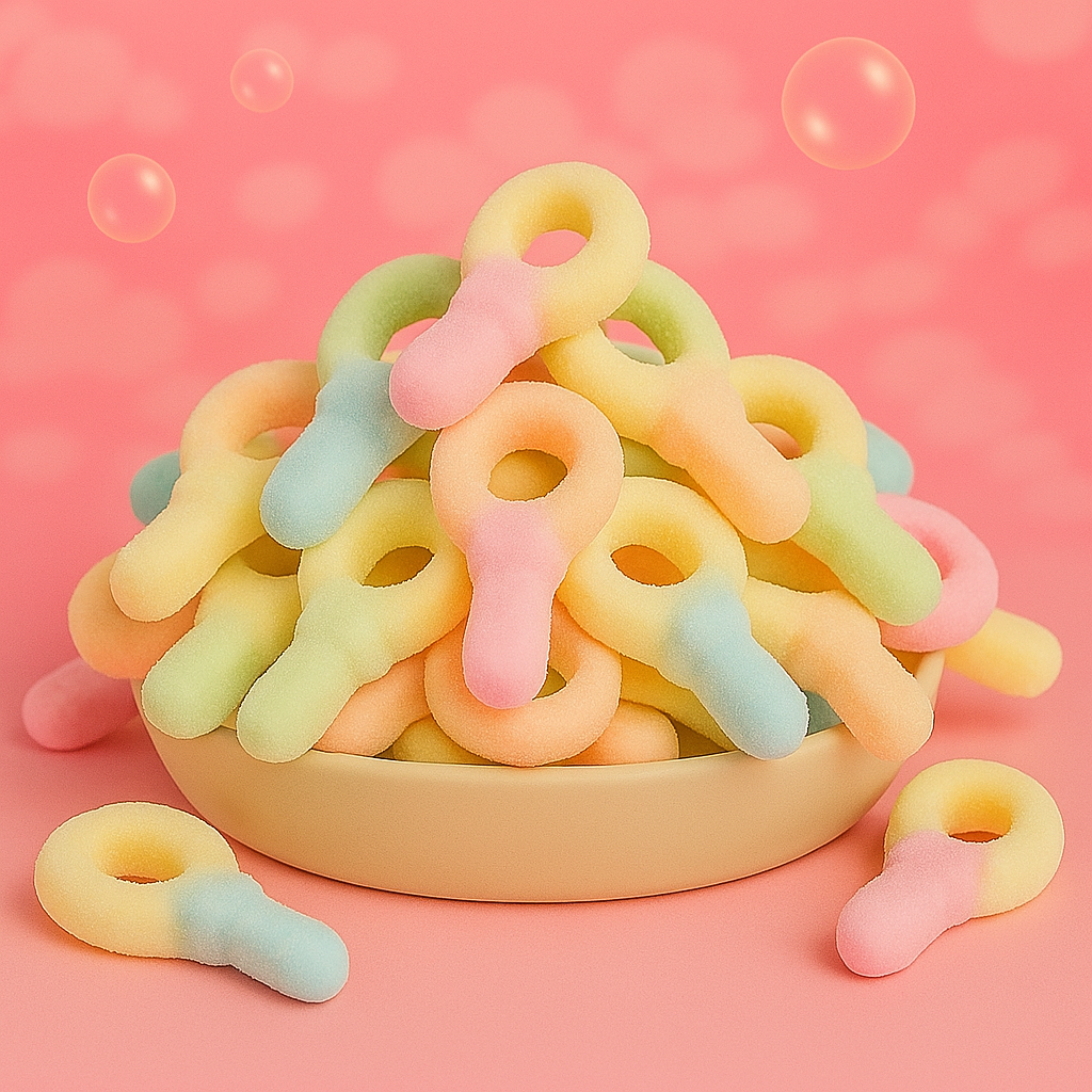 🌸🍭 Tétine Mousse Acidulée - 100g 🍭🌸