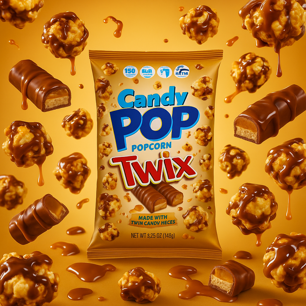 🌸🍿 Candy Pop – Popcorn Twix 149g 🍿🌸