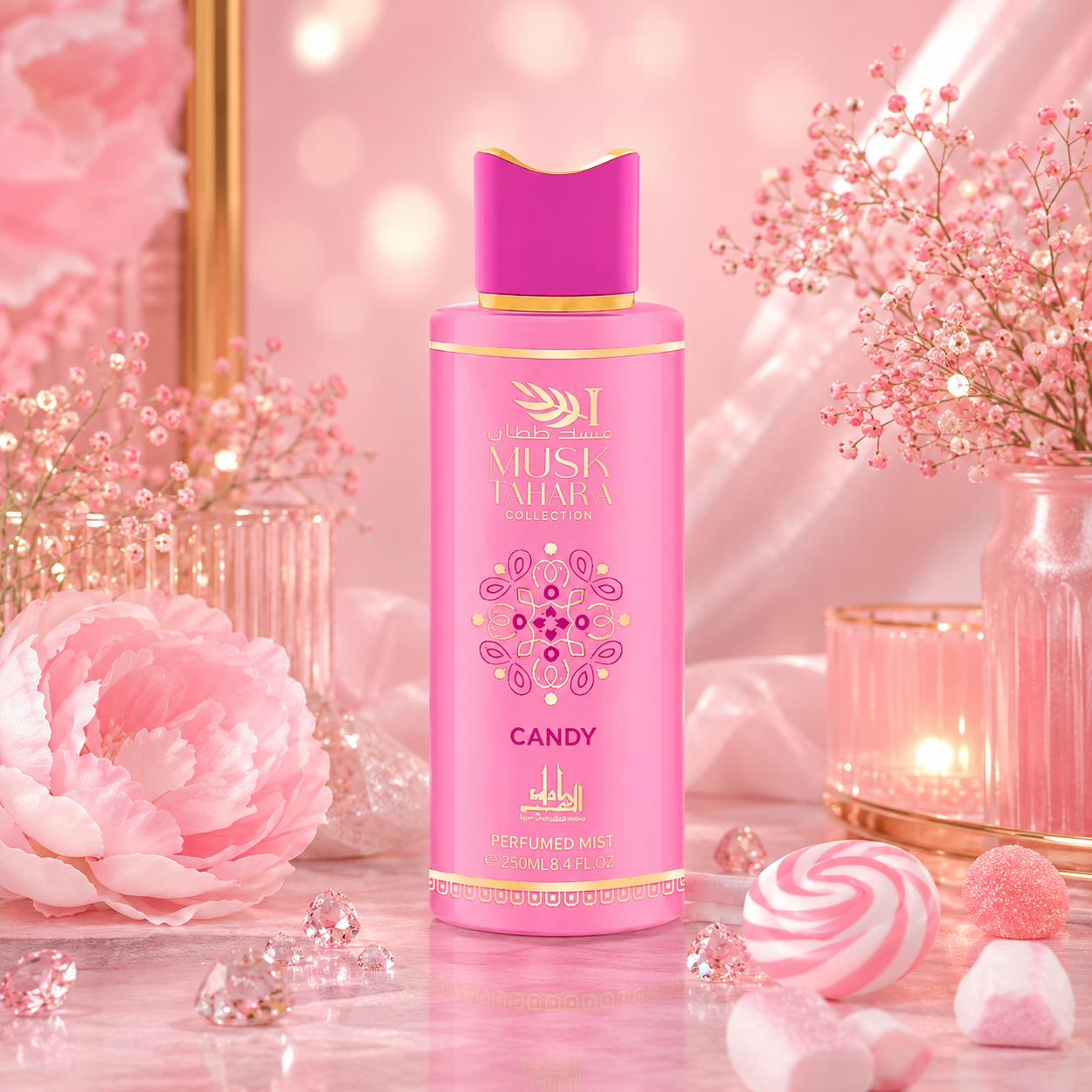 Brume Parfumée Musk Tahara Candy – 250 ml 🍬🎀