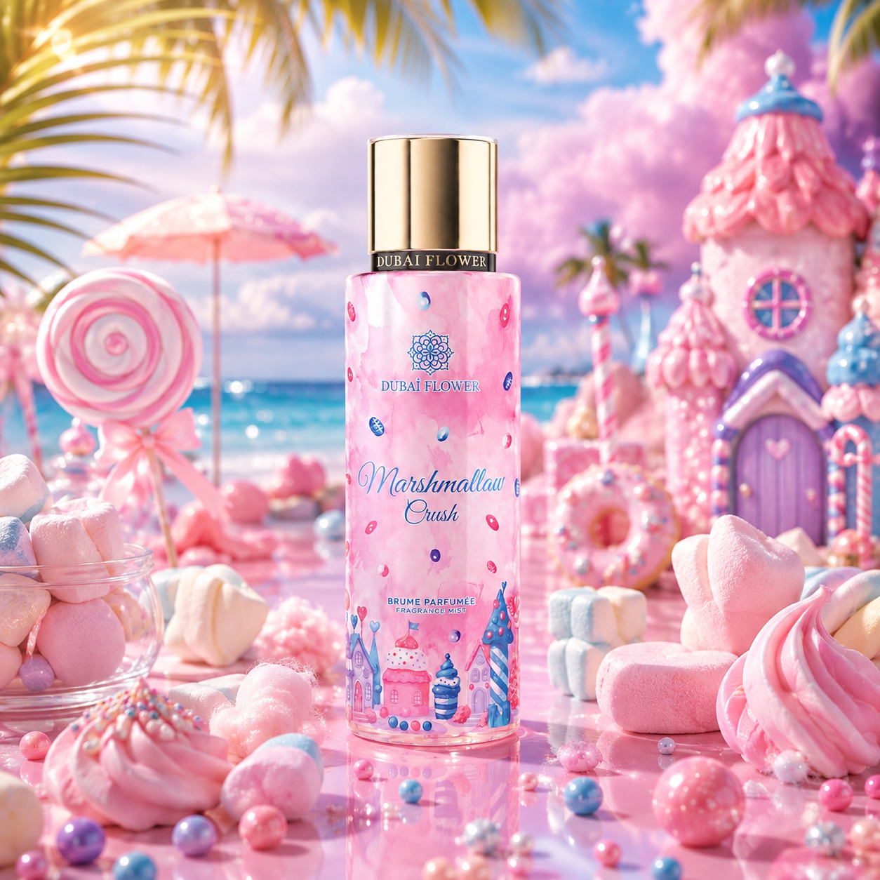 🍭 Brume Parfumée MARSHMALLOW CRUSH – 250 ml