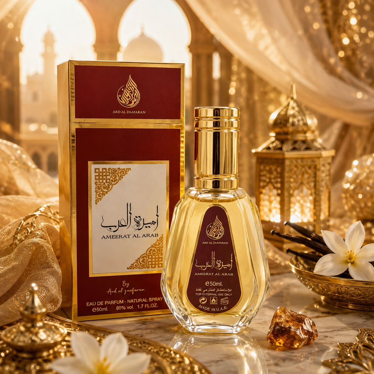 👑 Eau de Parfum AMEERAT AL ARAB – 50 ml
