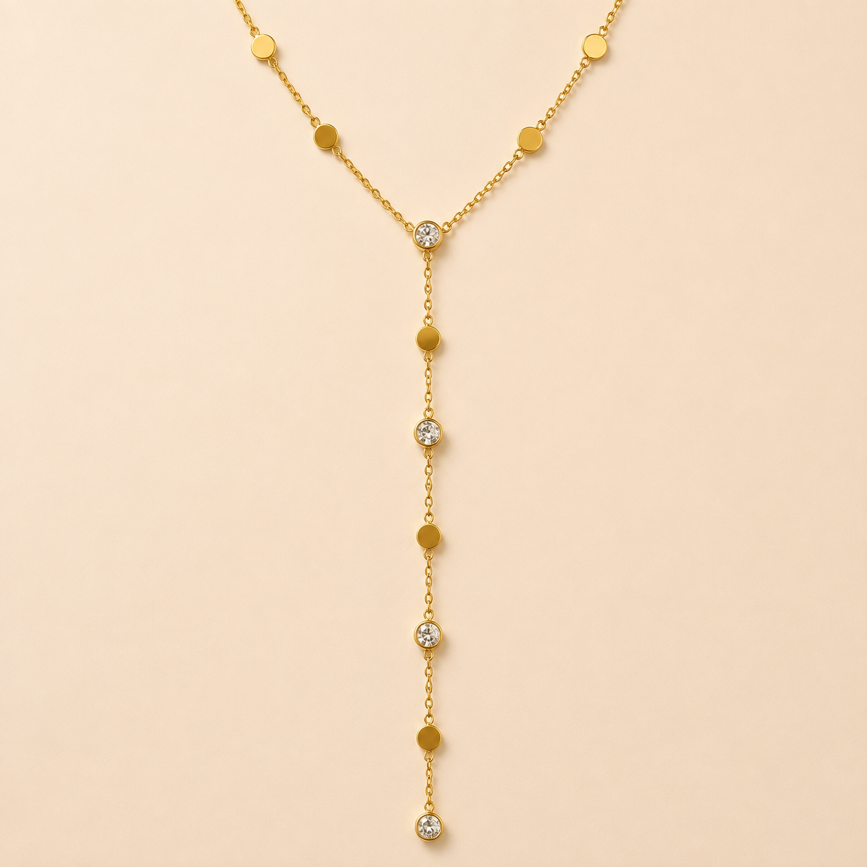 ✨ Collier Cascade Doré