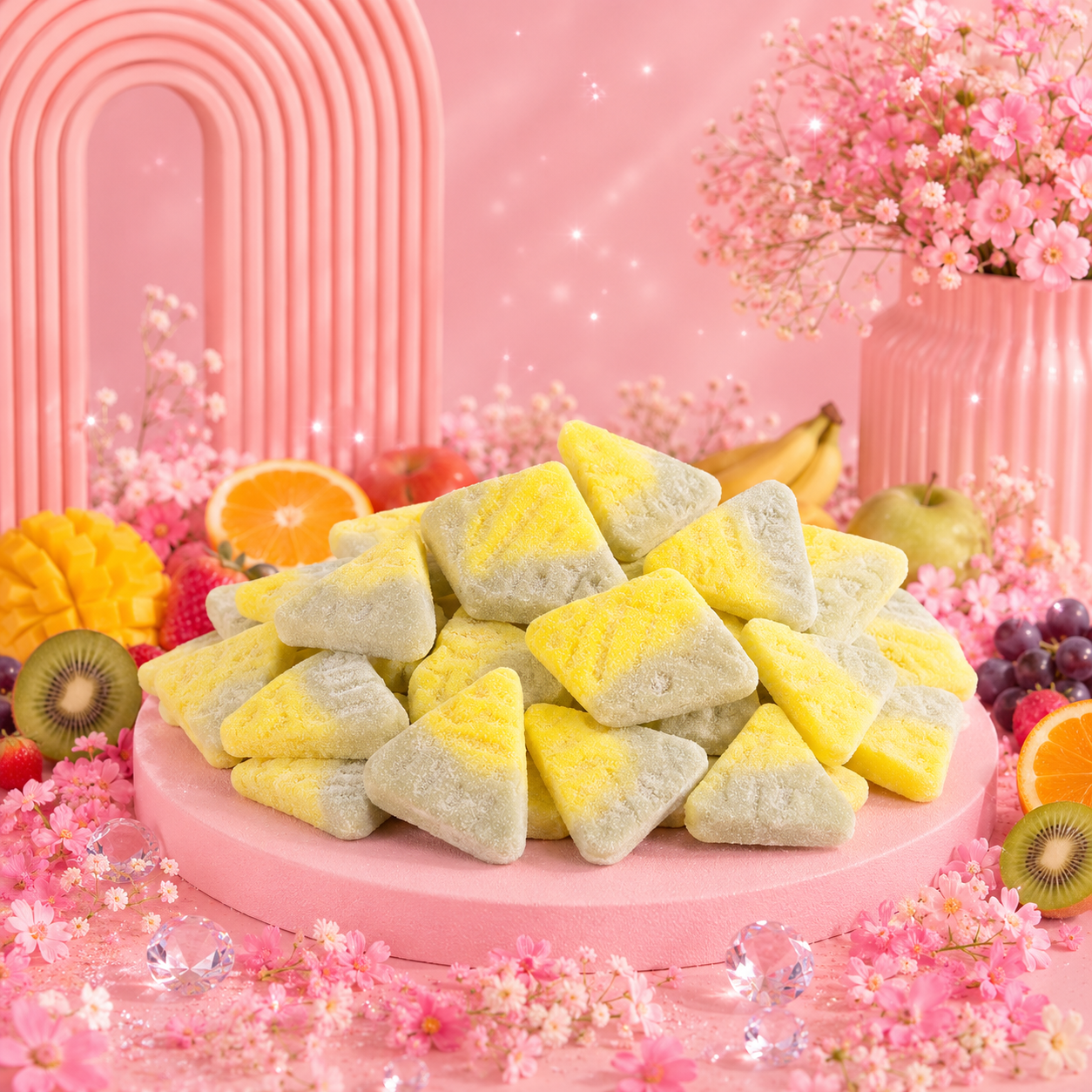 🌸 Bubs Tutti Frutti Acidulé - 100g 🌸