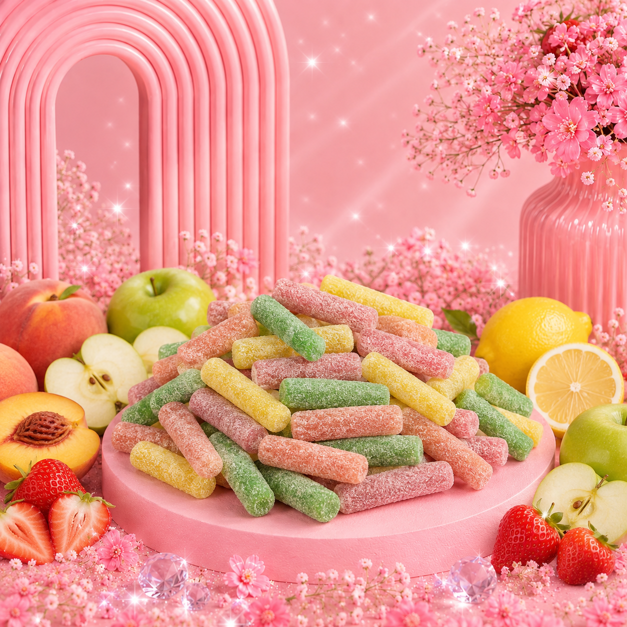🌸 Hitschies Acidulés - 100g 🌸