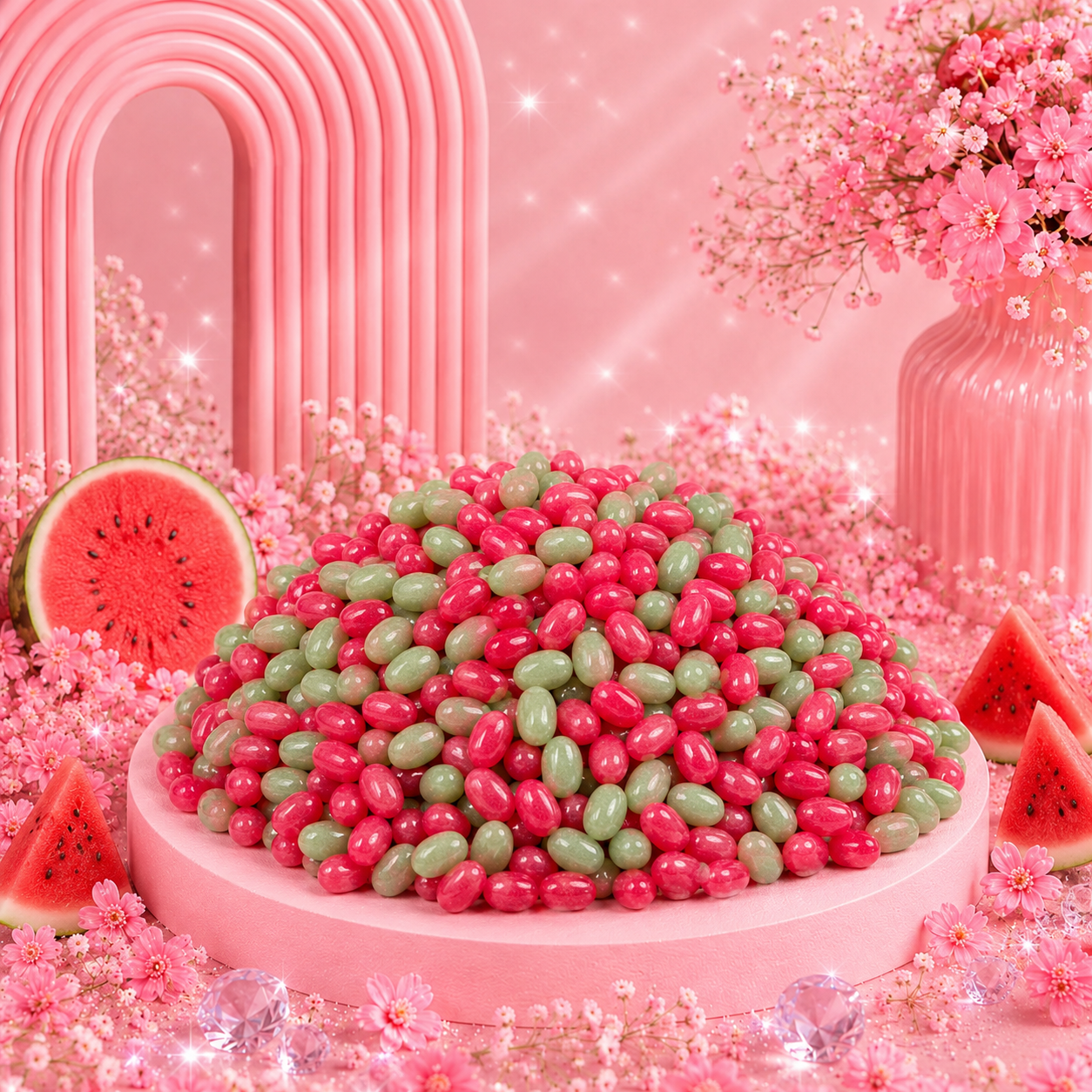 🌸 Jelly Beans Pastèque - Dr Sour - 100g 🌸