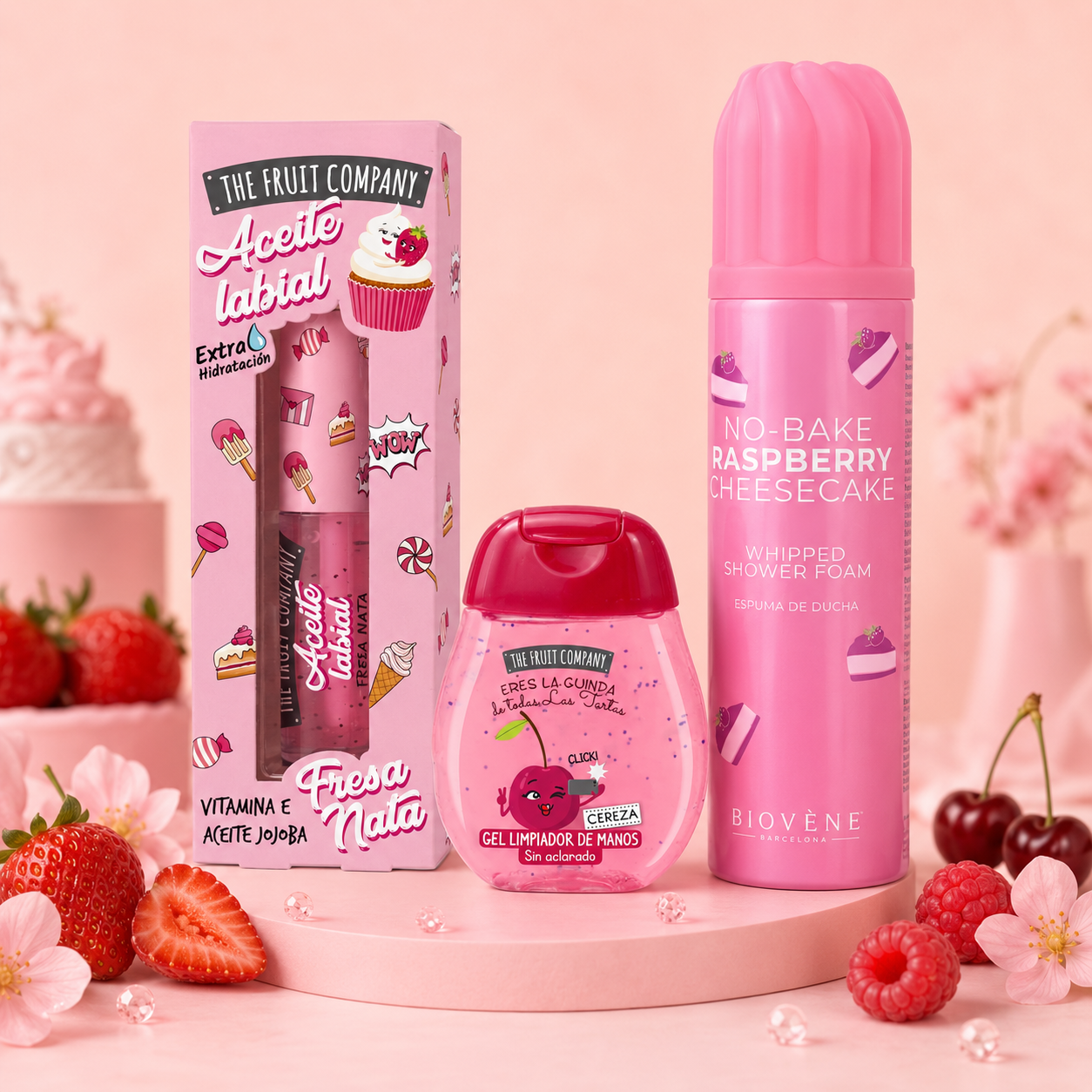 🎀 Trio Beauté Gourmand 🍓🍒