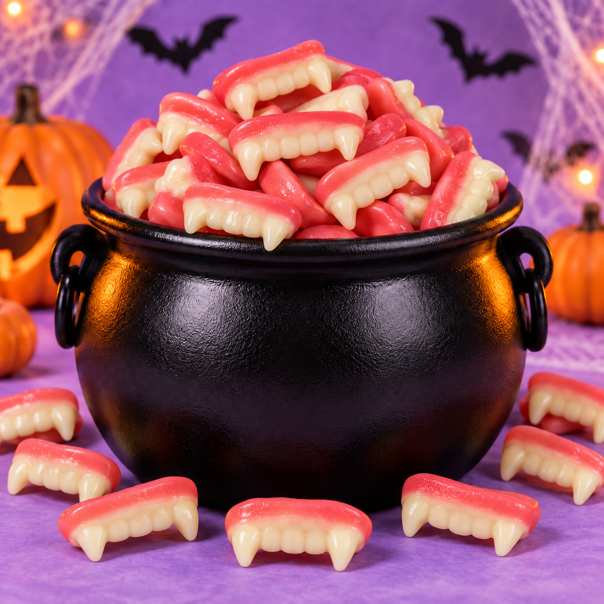 🧛 Dentiers de Vampire - 100g 🎃