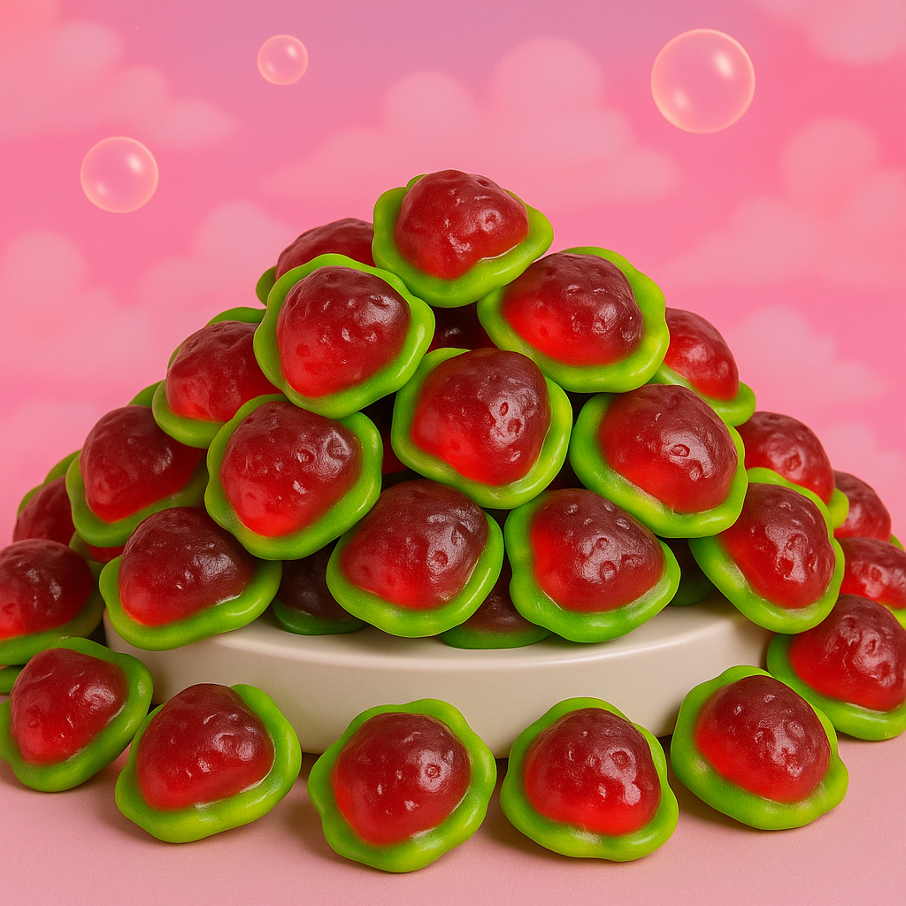 🌸🍭 Fraise Fourrée - 100g 🍭🌸