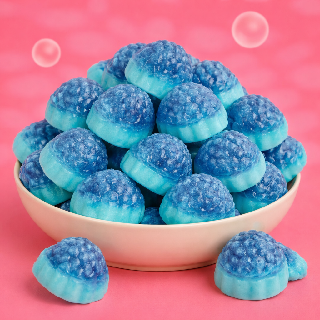 🌸🍭 Framboises Bleues Épicés – 100g 🍭🌸
