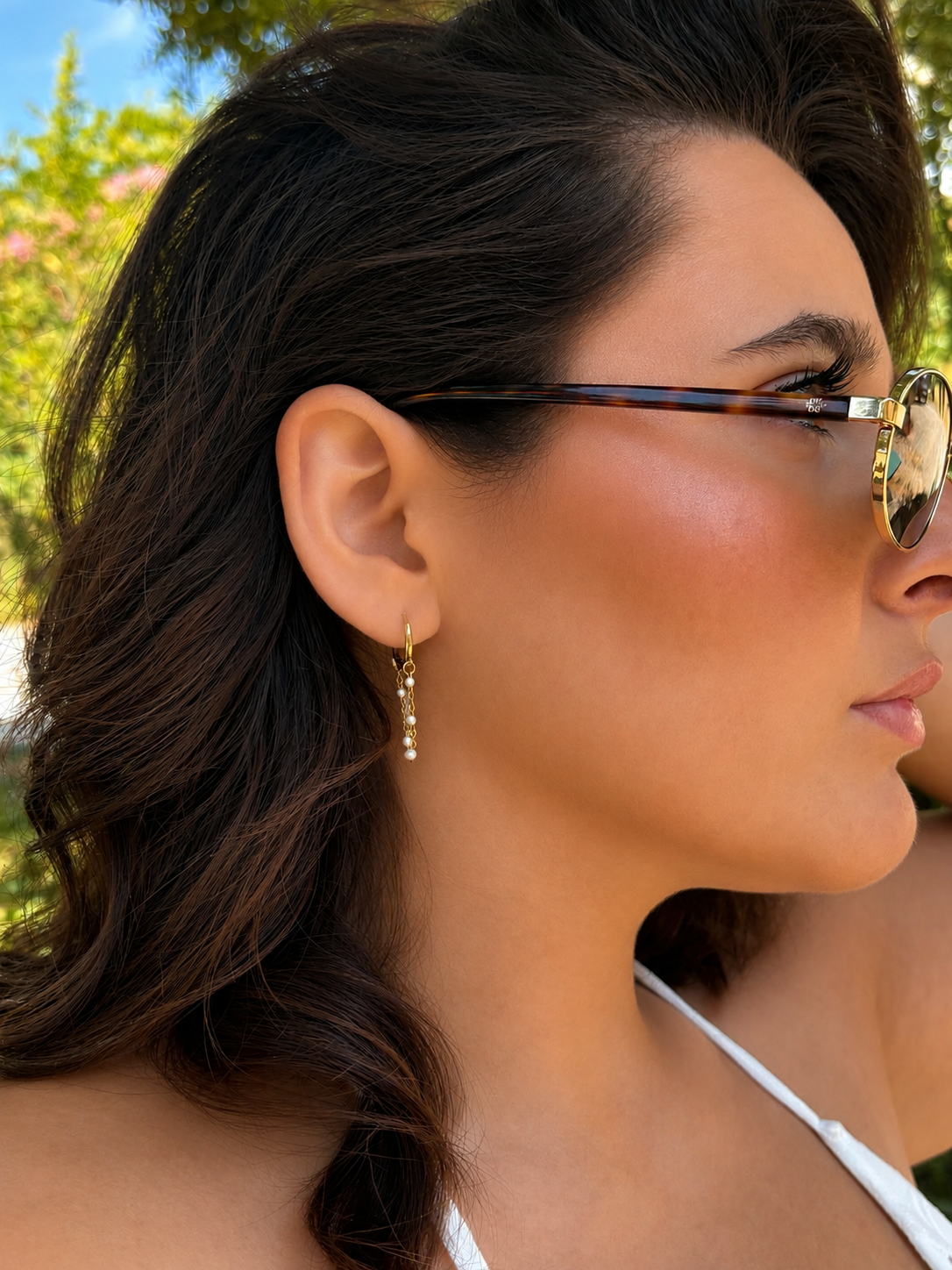 ✨ Boucles d’oreilles Perla - Doré ✨