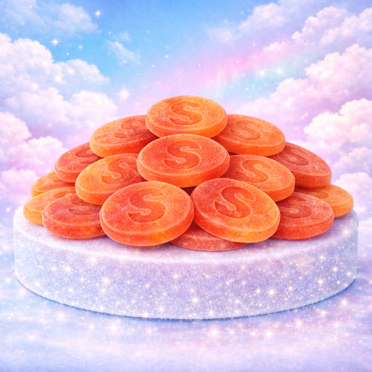 S-Marke Pêche-Fruit du Dragon 🇸🇪✨ – Bonbons suédois acidulés (100g)