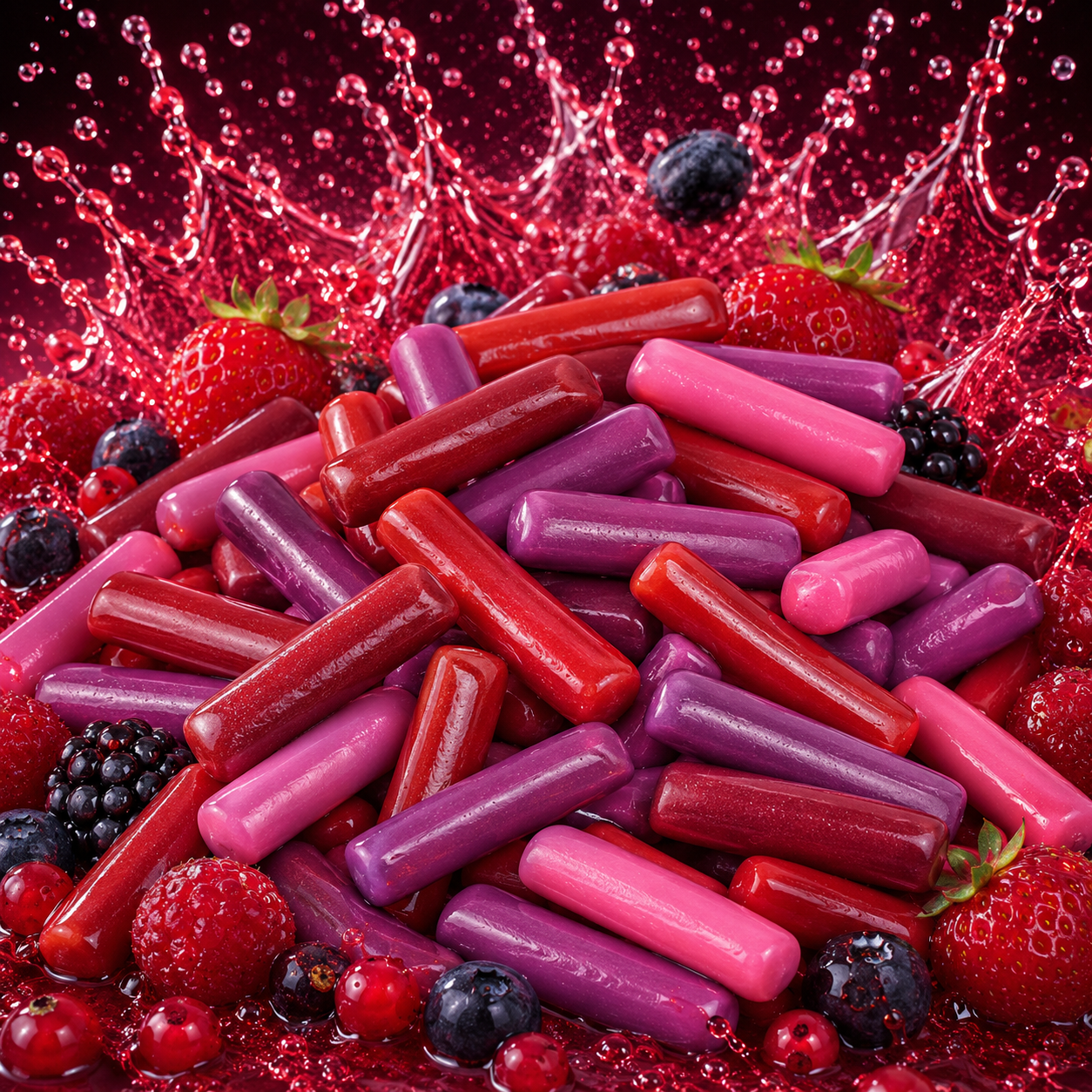 🌸 Hitschies Fruits Rouges - 100g 🌸