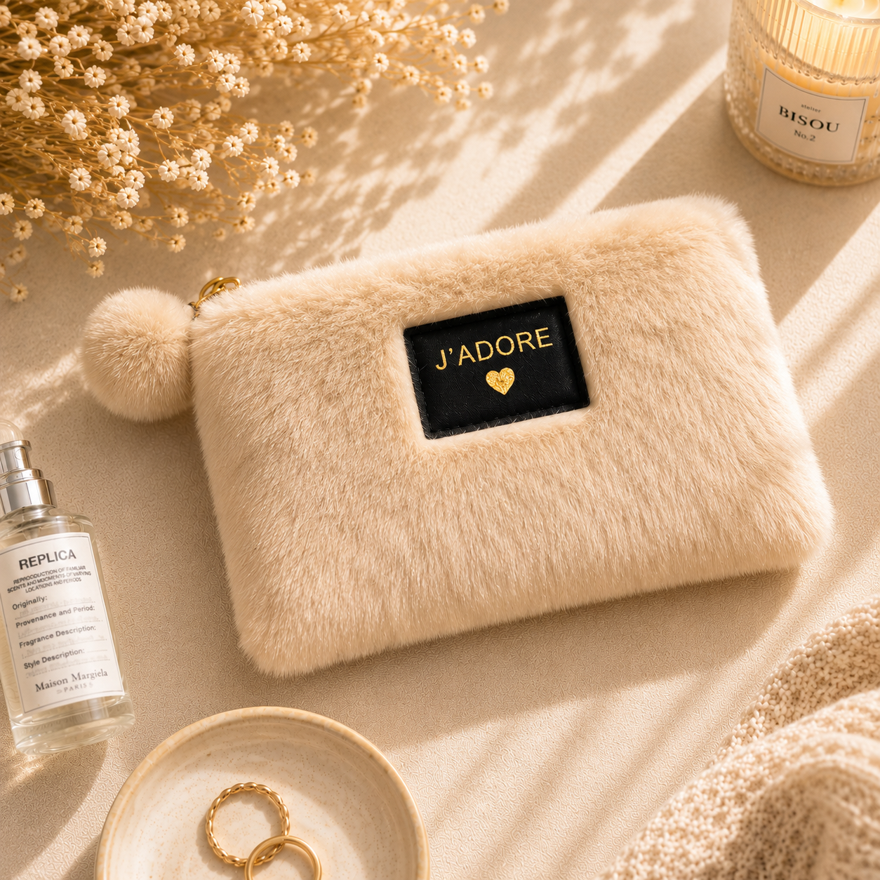 ✨ Pochette Fourrure J’adore
