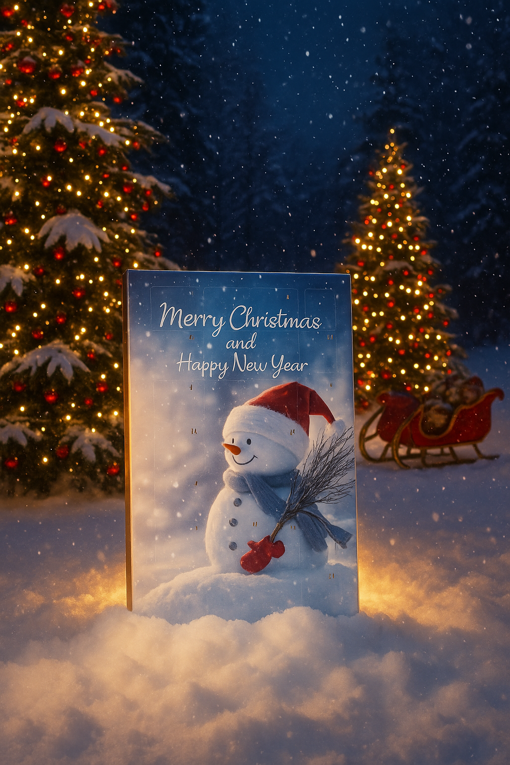 Calendrier de l’Avent Sucré ✨ – 25 Cases Magiques 🎄