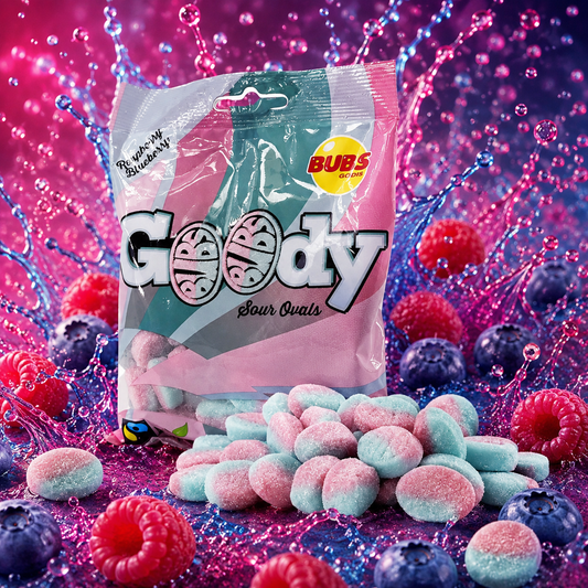 🌸 Bubs Myrtille Framboise Acidulé - 1 Sachet 🌸