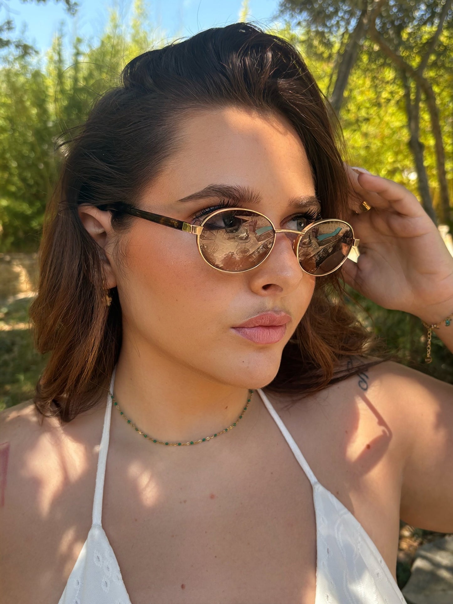 ✨ Collier Perla - Vert/Doré ✨