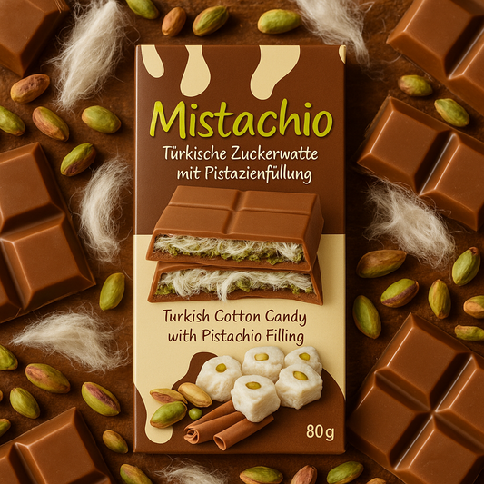 🌸🍭 Tablette Cotton Candy - Chocolat au lait 🍭🌸