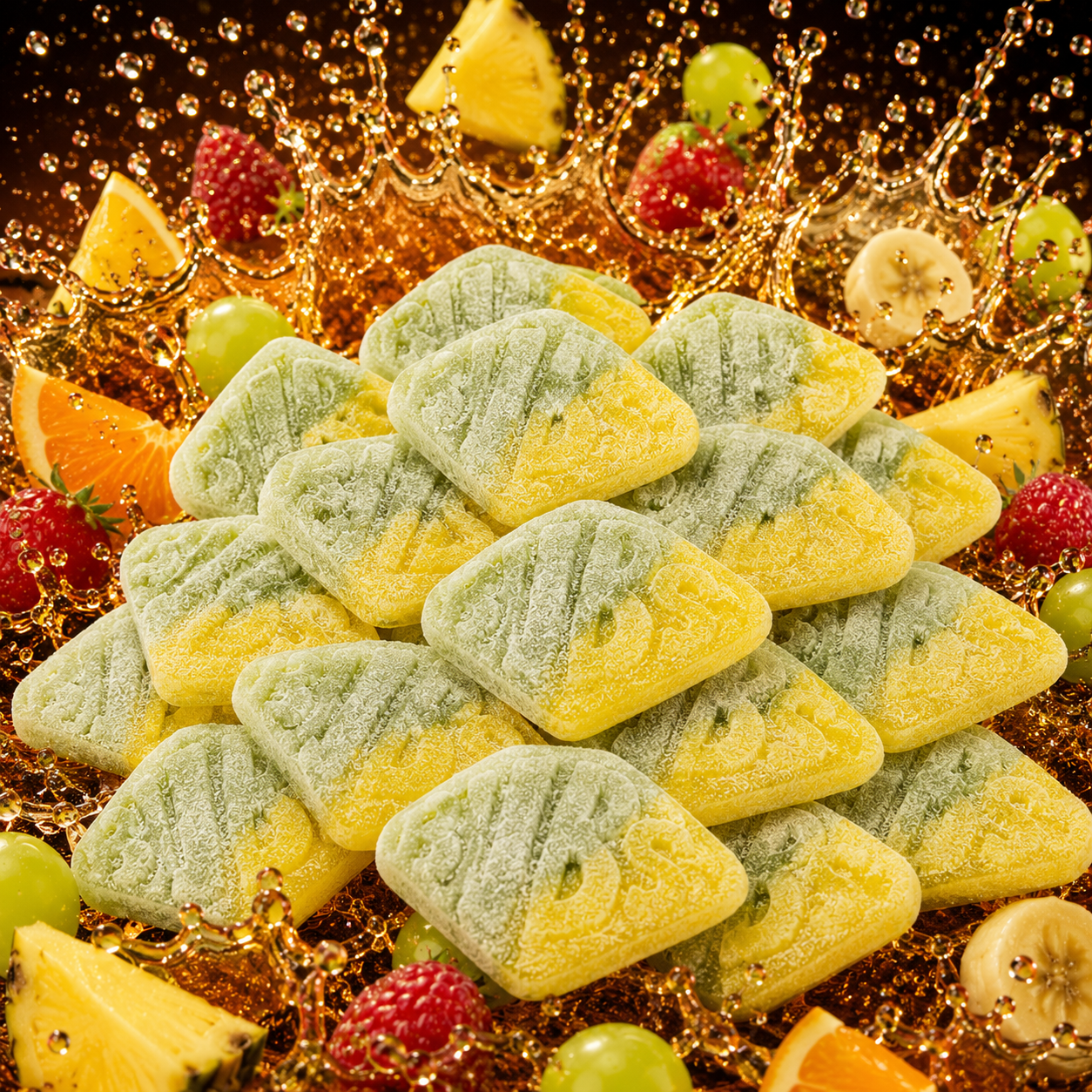 🌸 Bubs Tutti Frutti Acidulé - 100g 🌸