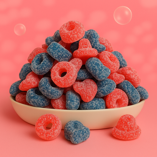 🌸🍭 Vis & Écrous Super Acidulés - 100g 🍭🌸