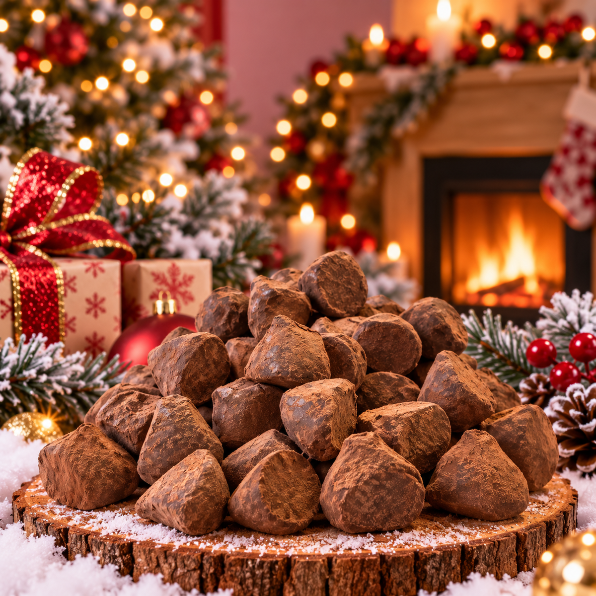 🍫 Truffes au Chocolat Classiques Pergalė – 100g 🤎✨