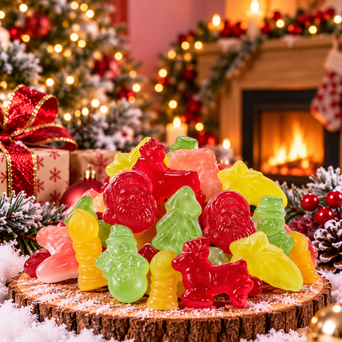 🎄🍬 Trolli Christmas Party – Mix de Bonbons de Noël – 100 g 🎅❤️