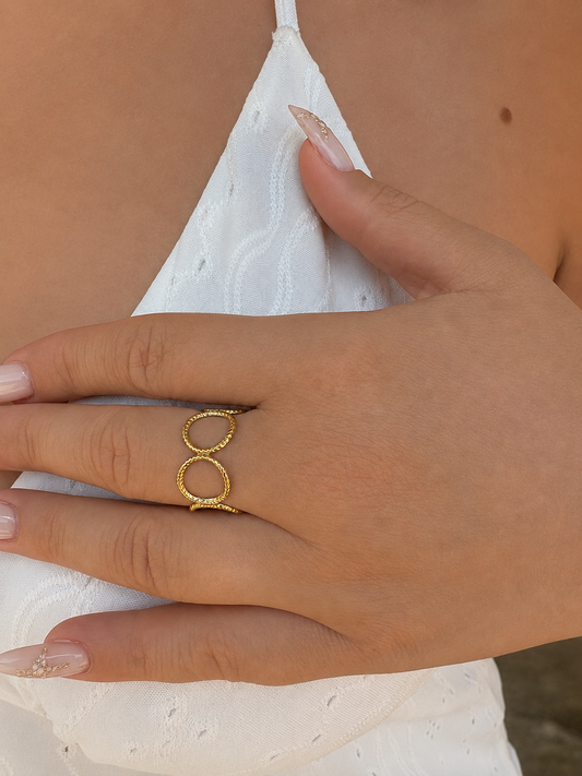 ✨ Bague Lysia - Doré ✨