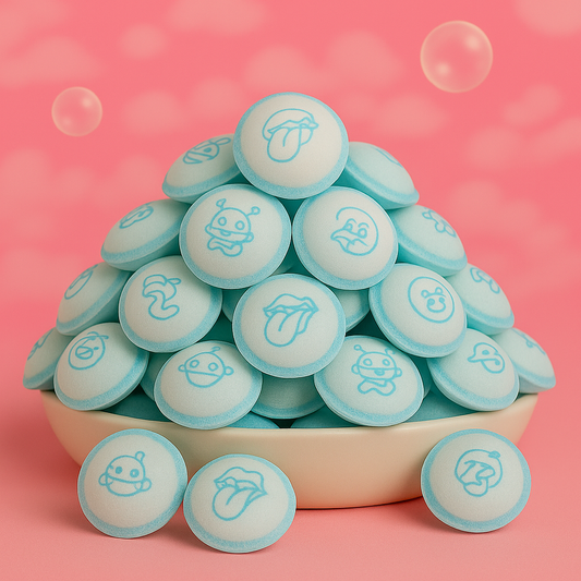 🌸🍭 Soucoupes Poudre – Space Tattoo x10 pièces 🍭🌸