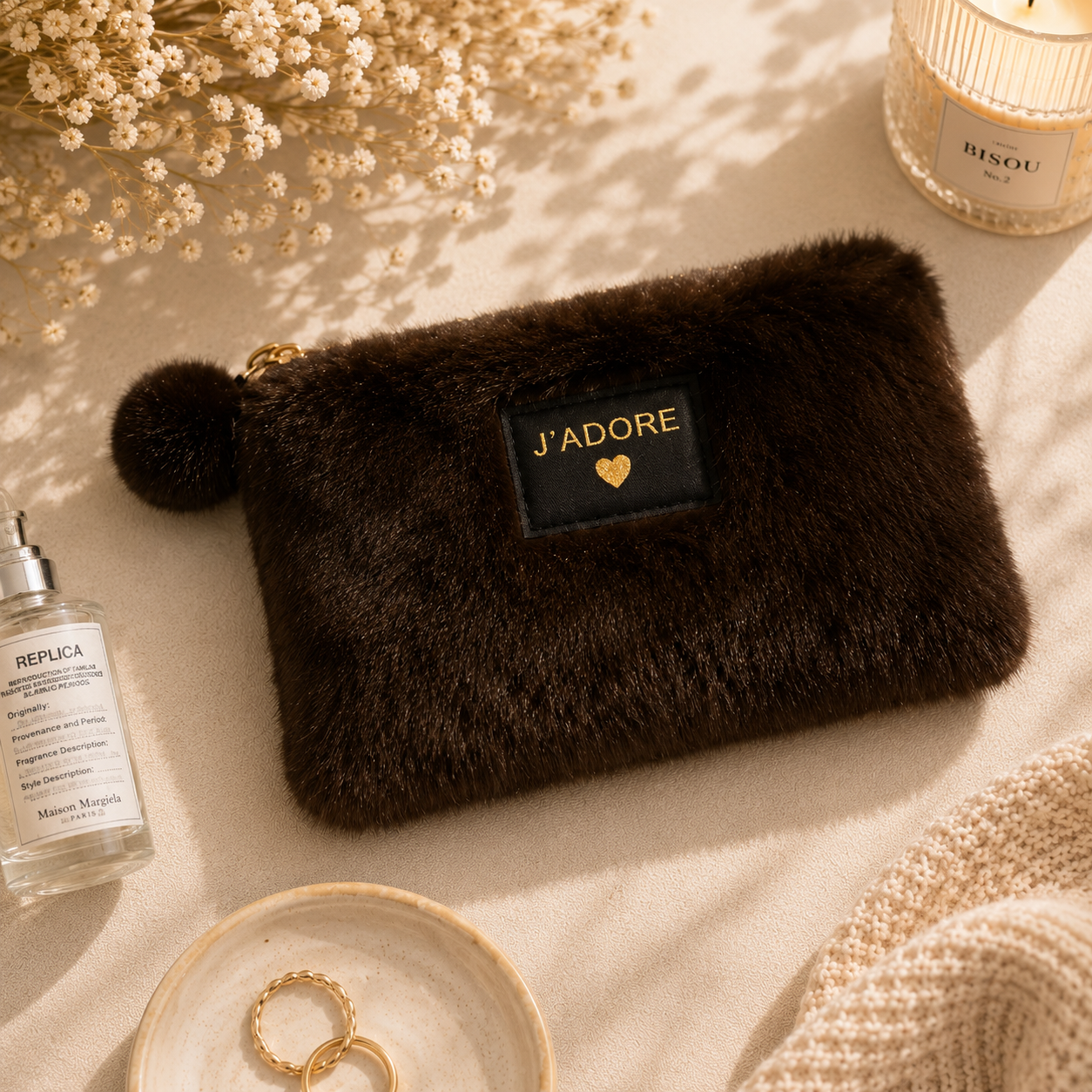 ✨ Pochette Fourrure J’adore