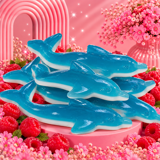 🌸 Dauphin géant XXL Lisse – À l'unité 🌸