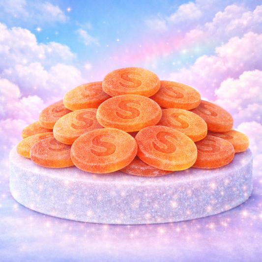 S-Marke Pêche 🇸🇪✨ – Bonbons suédois acidulés (100g)