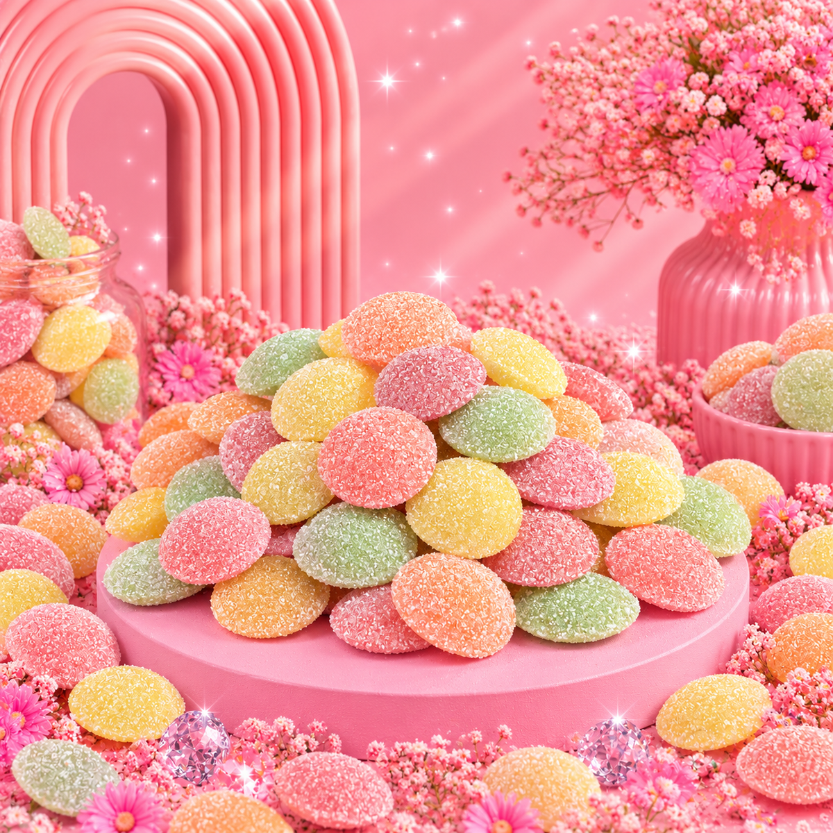 🌸 Frisia Mini UFO Acidulées – 100 g 🌸