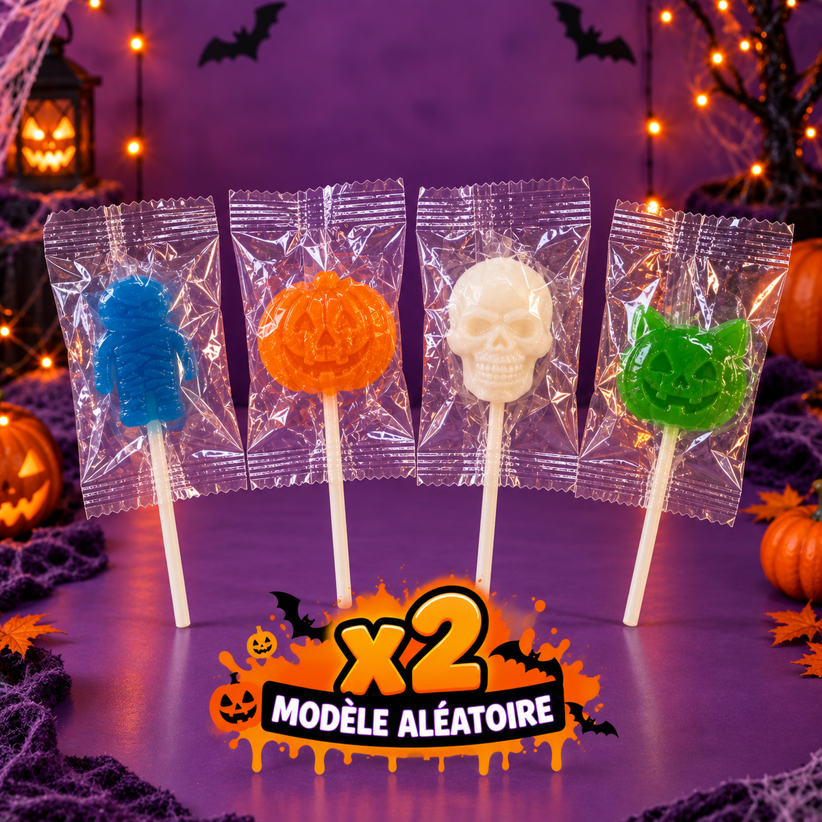 🎃 Sac Halloween Enfant – Modèle aléatoire 👻🍬