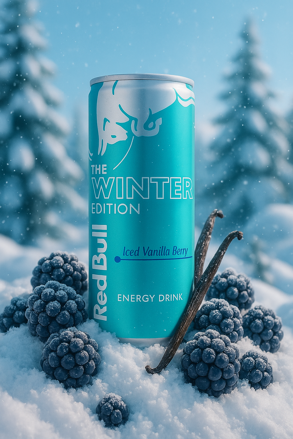 🌸🥤 Red Bull Vanille Mûres Givrés🥤🌸