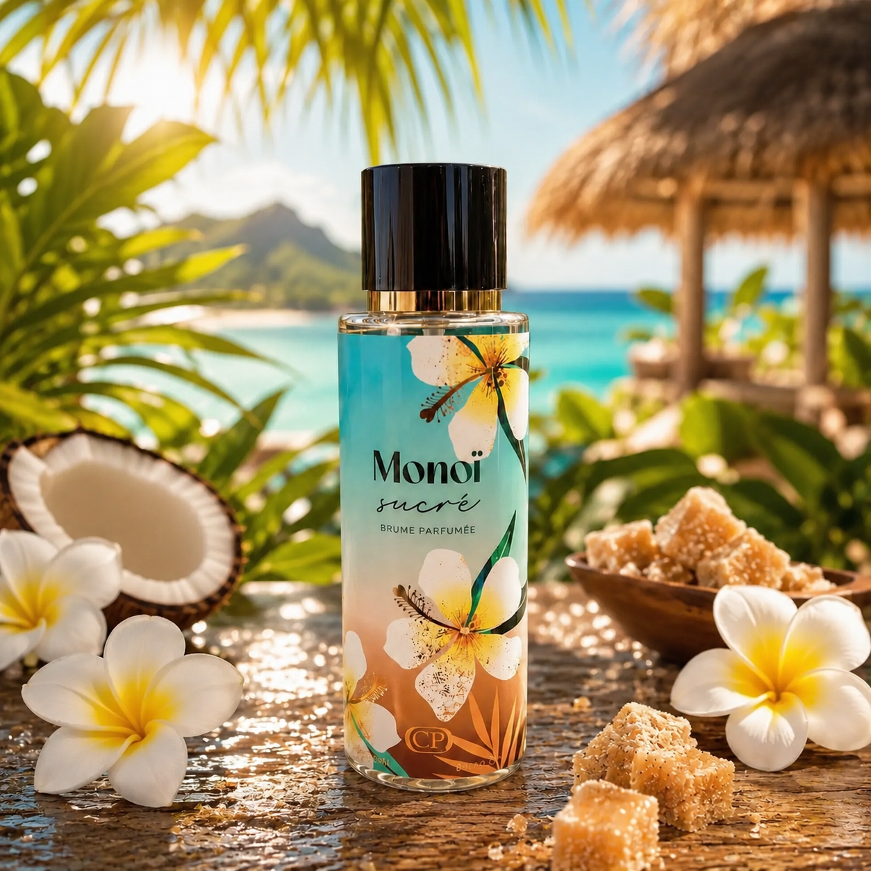 🌺 Brume Parfumée MONOÏ SUCRÉ – 250 ml