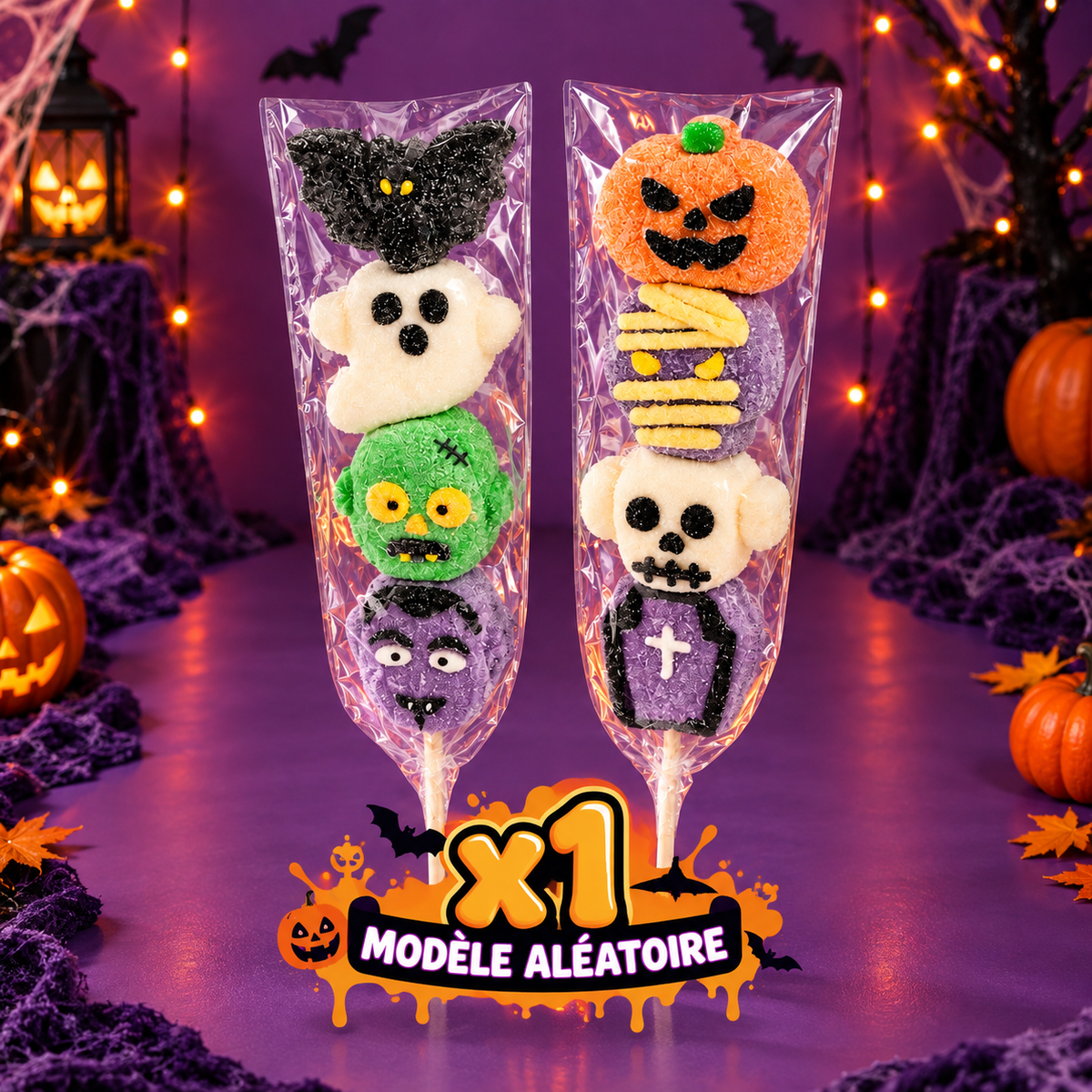 🎃 Sac Halloween Enfant – Modèle aléatoire 👻🍬