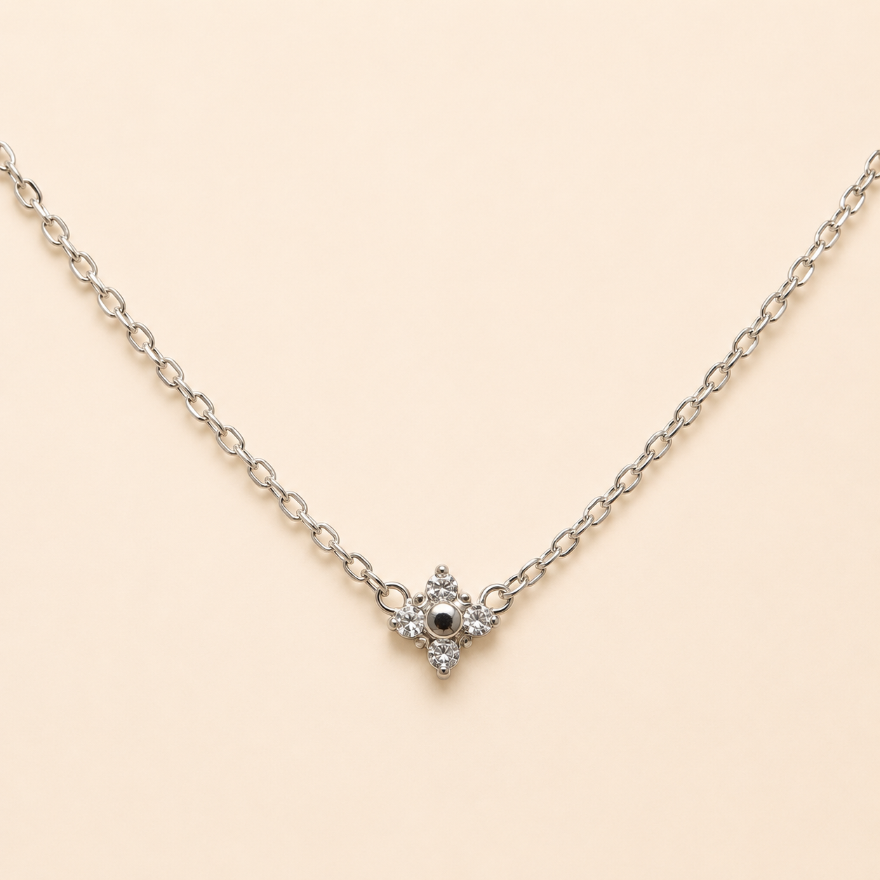 Collier Harmonie – Argenté 🤍