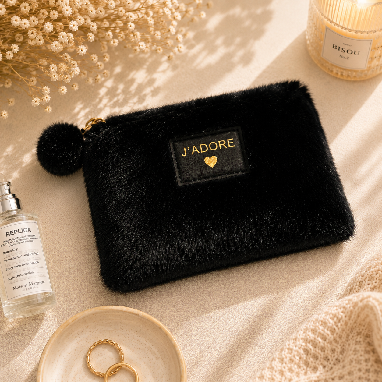 ✨ Pochette Fourrure J’adore