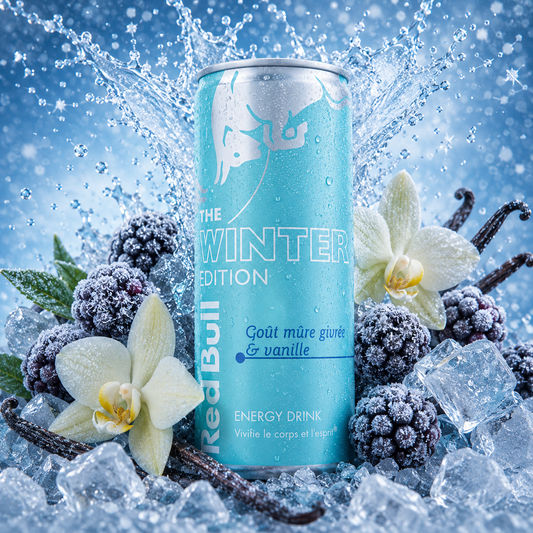 🌸 Red Bull Vanille Mûre Givrée 🌸