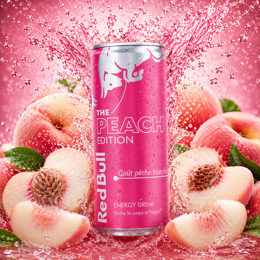🌸 Red Bull Pêche Blanche 🌸