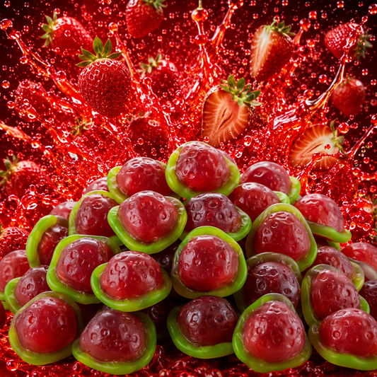🌸 Fraises Fourrées - 100g 🌸