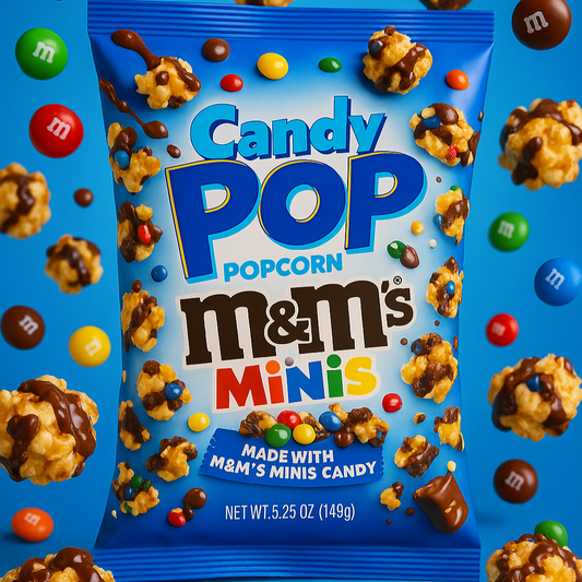 🌸🍿 Candy Pop – Popcorn M&M’s 149g 🍿🌸