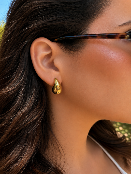 ✨ Boucles d’oreilles Éclipse - Doré ✨