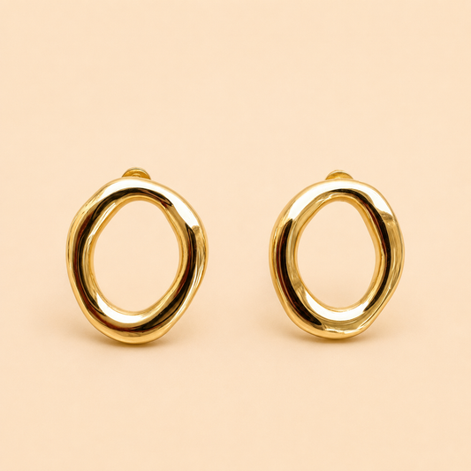 ✨ Boucles d’Oreilles Prestige Dorées ✨