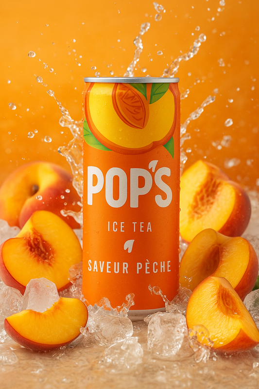 🌸🥤 Pop’s Ice Tea Pêche🥤🌸
